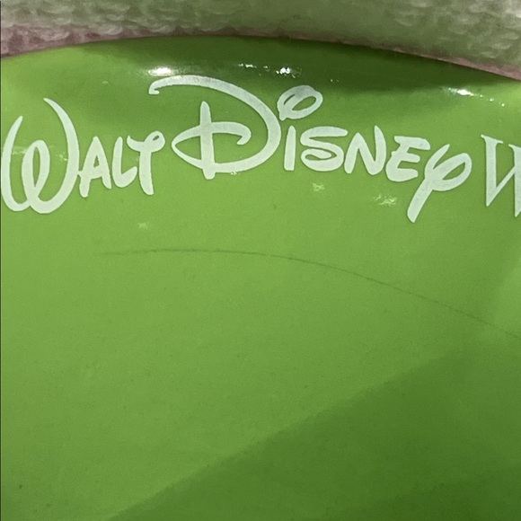 WALT DISNEY WORLD Minnie Mouse Pink and Lime Green Coffee Tea Mug 16oz - Picture 7 of 11